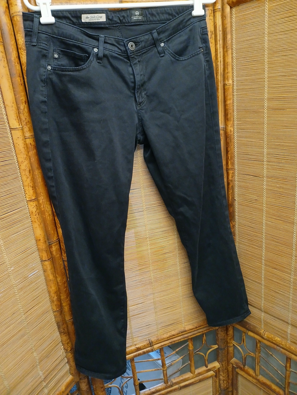 AG Jeans Black Women’s Straight Jeans- Size 30R